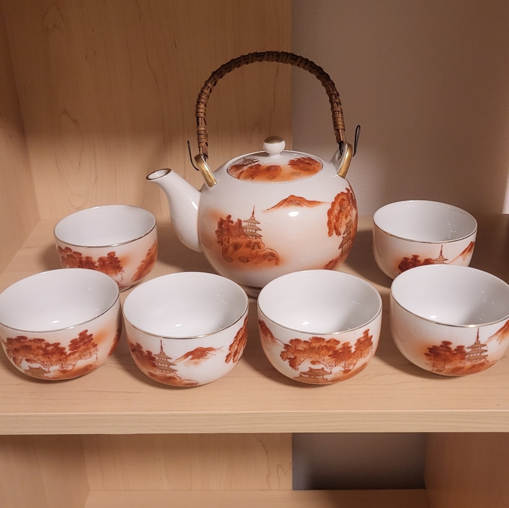 Kutani Tea Set
